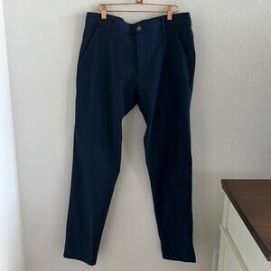 Lululemon Commission Pant Classic Wrapstreme True Navy Athleisure Active Casual